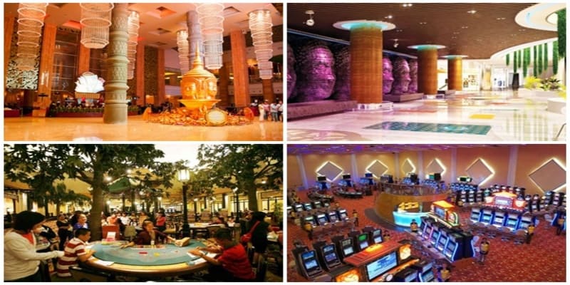 Casino Nagaworld nổi bật với vị trí và kiến trúc sang trọng